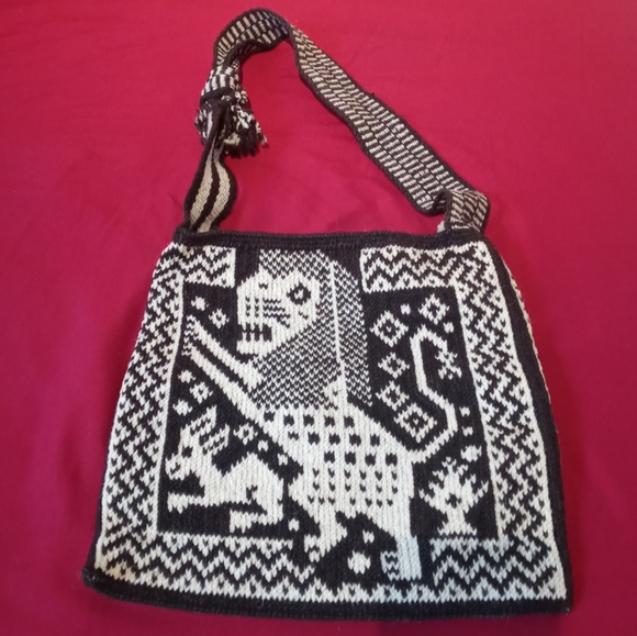 Vintage Wool Bag - Picture 2 of 2